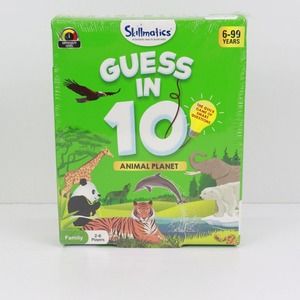 Skillmatics Guess in 10 Animal Planet Card Game